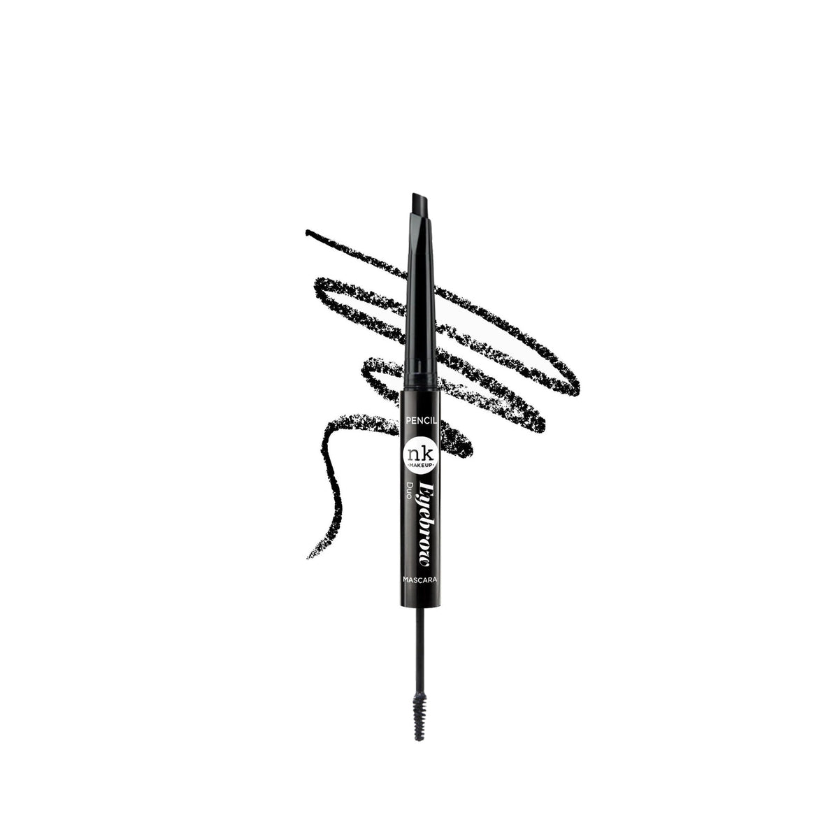 Nicka K Eyebrow Duo in Ebony, model NKE15