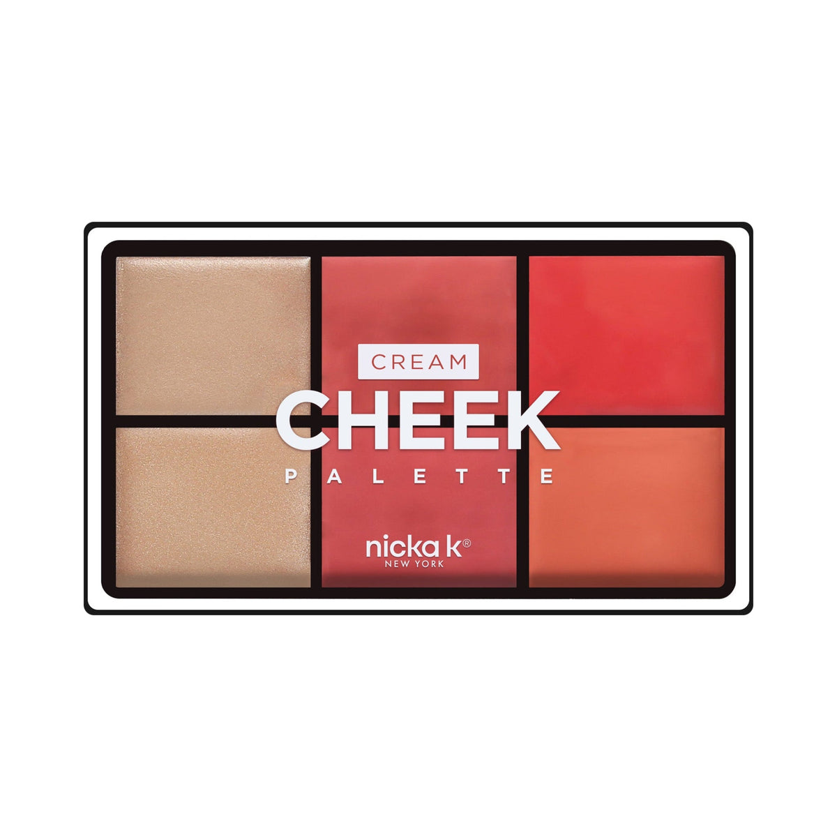 Nicka K Cream Cheek Palette FL0601 Medium