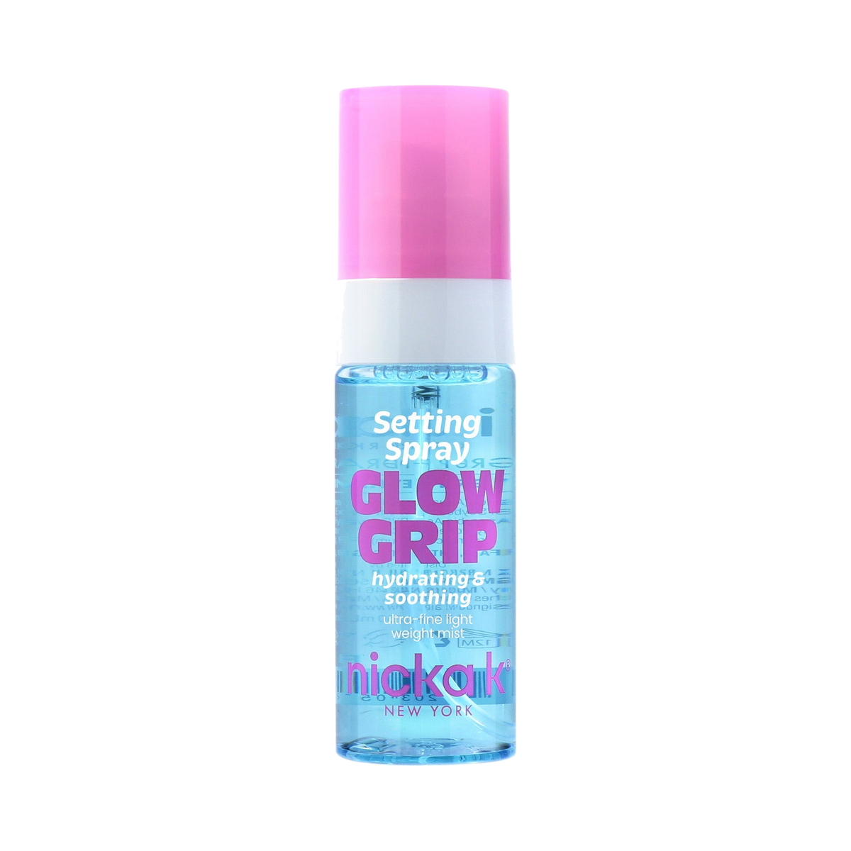 Nicka K Glow Grip Setting Spray FSGR01 product on white background