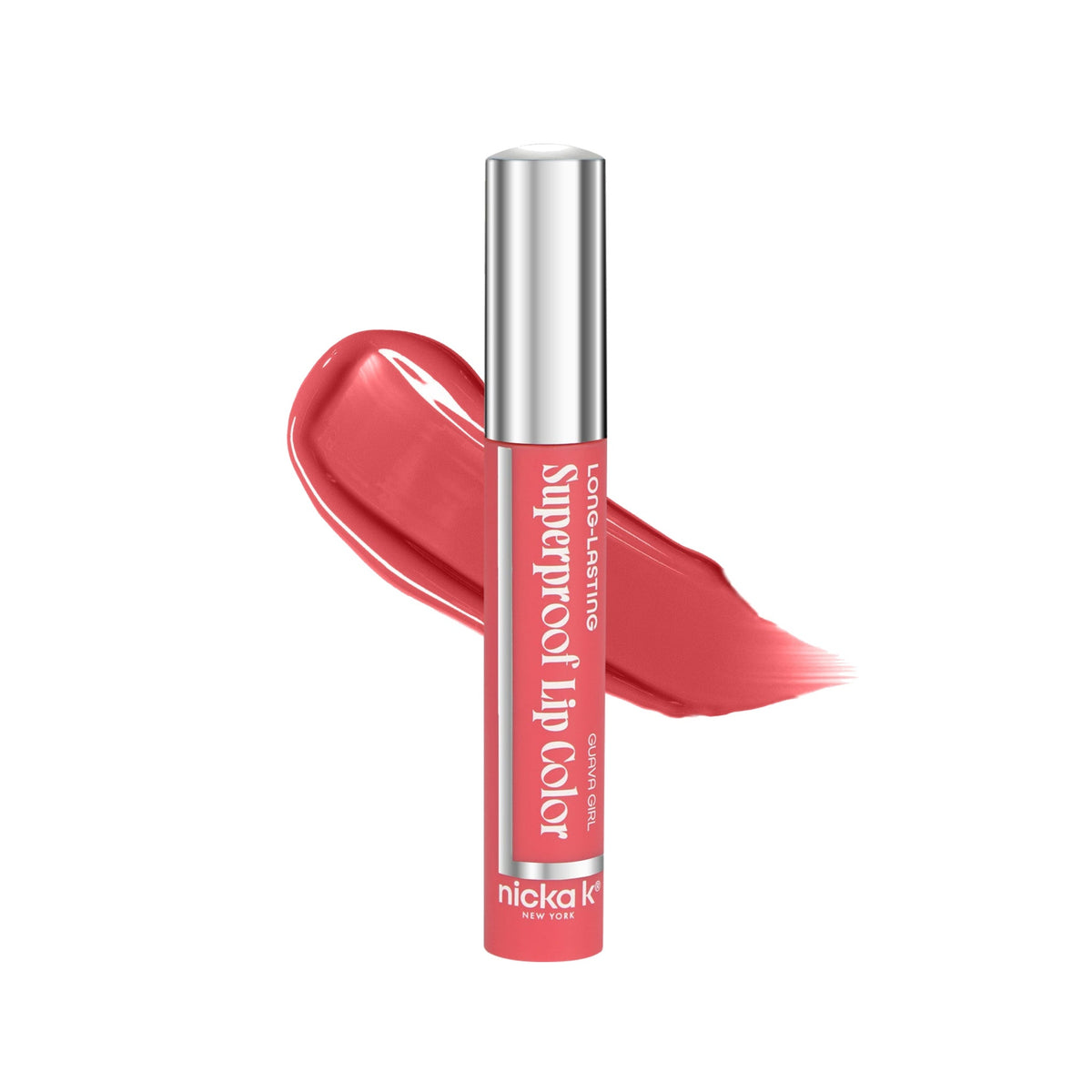Nicka K Superproof Long-Lasting Lip Color LCSP06 Guava Girl