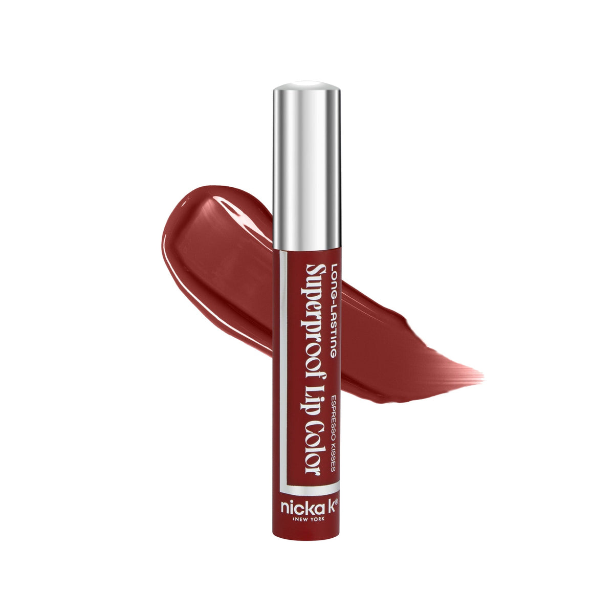 Nicka K Superproof Long-Lasting Lip Color LCSP08 Espresso Kisses