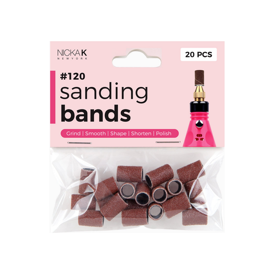Nicka K New York #120 sanding bands, 20-piece pack TEAT01