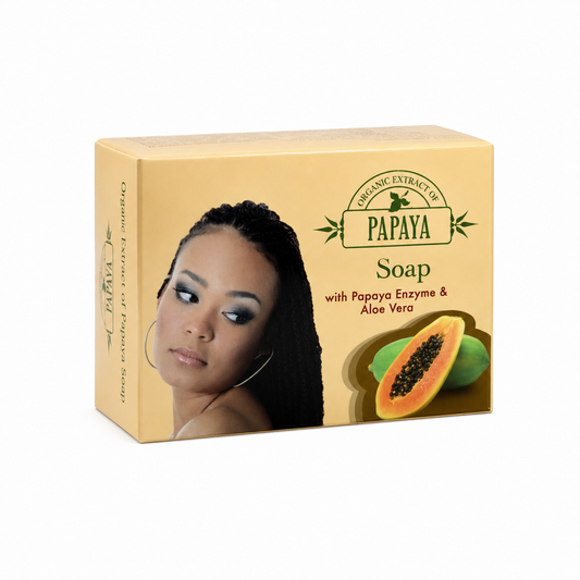 Organic Extract of Papaya Soap 80 g box