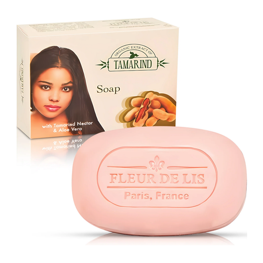Organic Extract Tamarind Soap 80 g with box and bar
