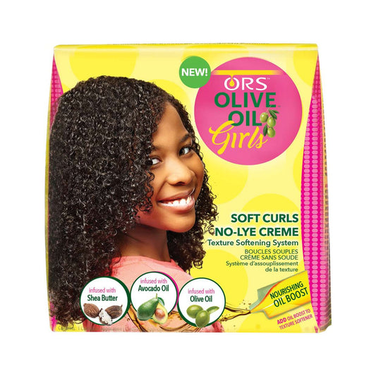 ORS Olive Oil Girls Soft Curls No-Lye Texturizer Kit