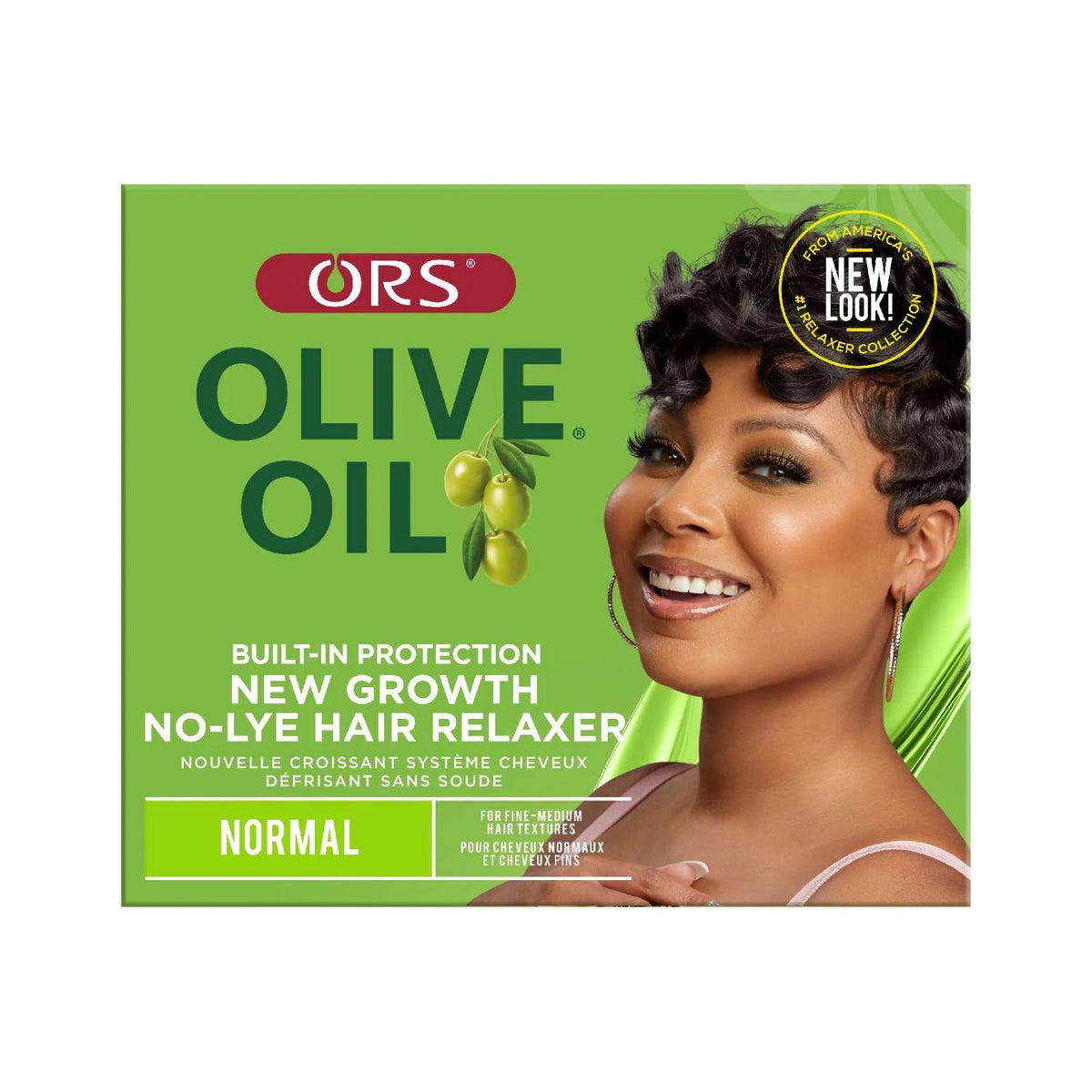 ORS Olive Oil No-Lye Relaxer New Growth Normal Kit