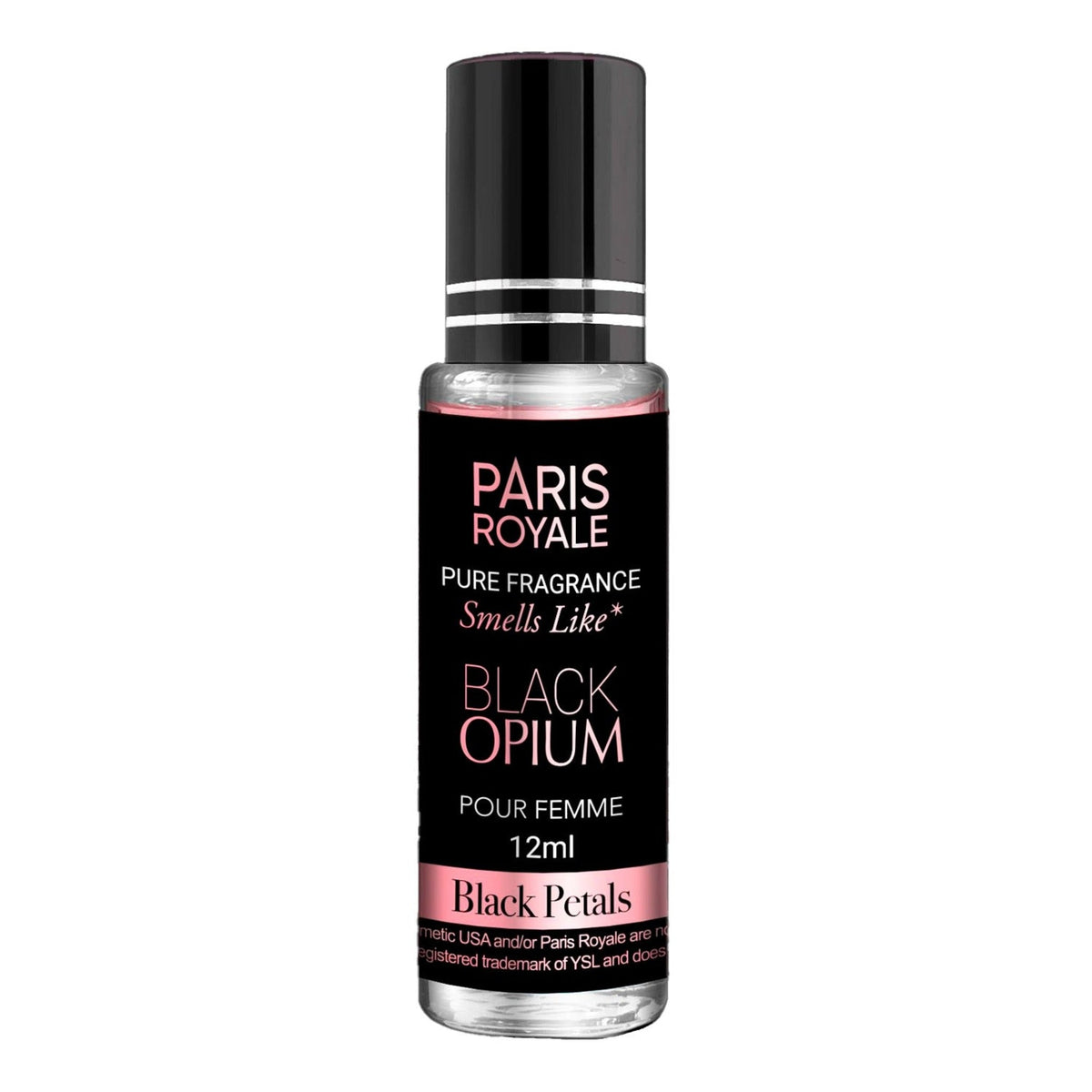 Paris Royale Black Petals pure fragrance oil roll-on, 12 mL