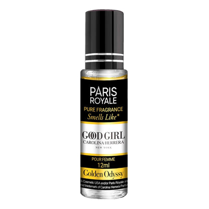 Paris Royale Golden Odyssey pure fragrance oil roll-on, 12 mL