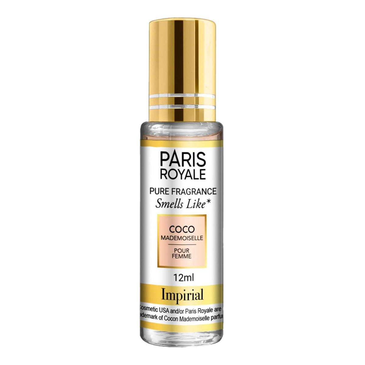 Paris Royale Imperial pure fragrance oil roll-on, 12 mL