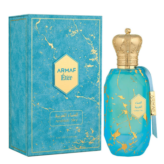 Armaf Eter Arabian Sky Eau de Parfum 3.4 oz 100 mL bottle and box