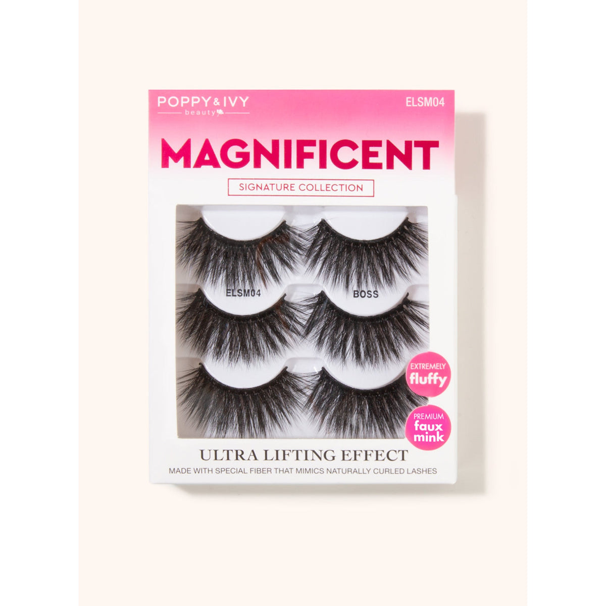 Poppy & Ivy Magnificent 10D Lash Multipack — Boss (ELSM04)