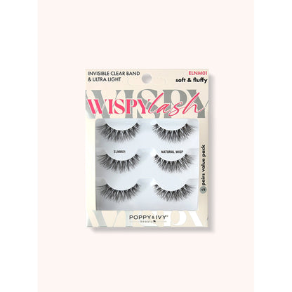Poppy & Ivy Wispy Multipack Lash — Natural Wisp (ELNM01)