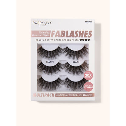 Poppy & Ivy Fablashes Multipack — Blair (ELLM05)
