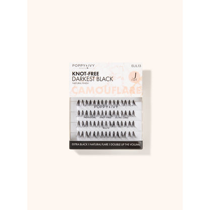 Poppy & Ivy Camouflare Knot Free Individual Lash — Ultra Long (ELIL13)