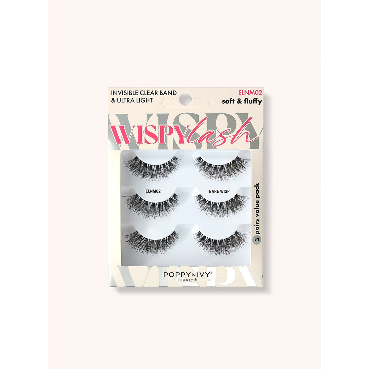 Poppy & Ivy Wispy Multipack Lash — Bare Wisp (ELNM02)