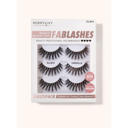Poppy & Ivy Fablashes Multipack — Chriselle (ELLM10)