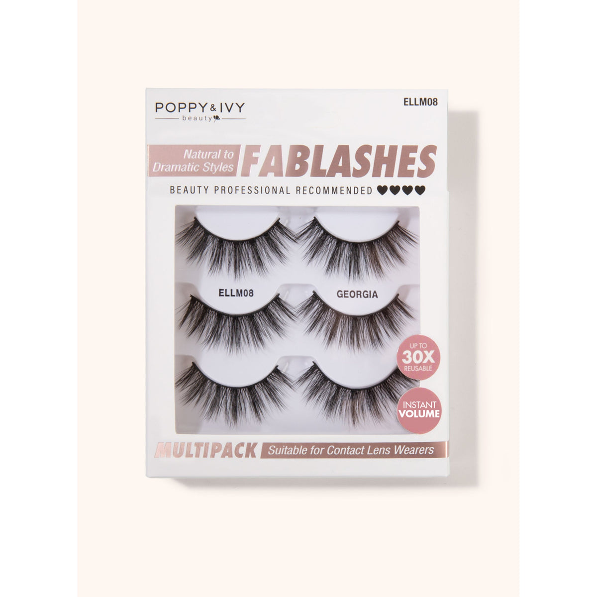 Poppy & Ivy Fablashes Multipack — Georgia (ELLM08)
