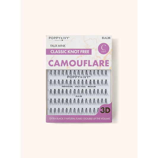 Poppy & Ivy Camouflare Classic Knot Free Individual Lash — Medium (ELIL36)