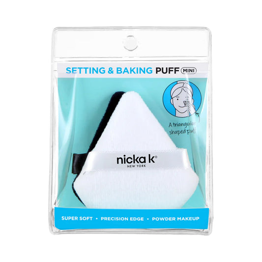 Nicka K New York Setting & Baking Mini Puffs — Black & White (NS073BW) — exact product image