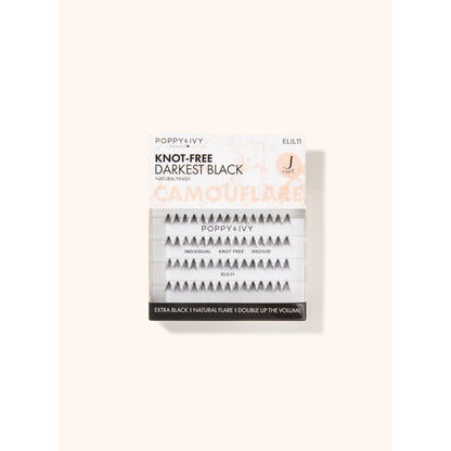 Poppy & Ivy Camouflare Knot Free Individual Lash — Medium (ELIL11)