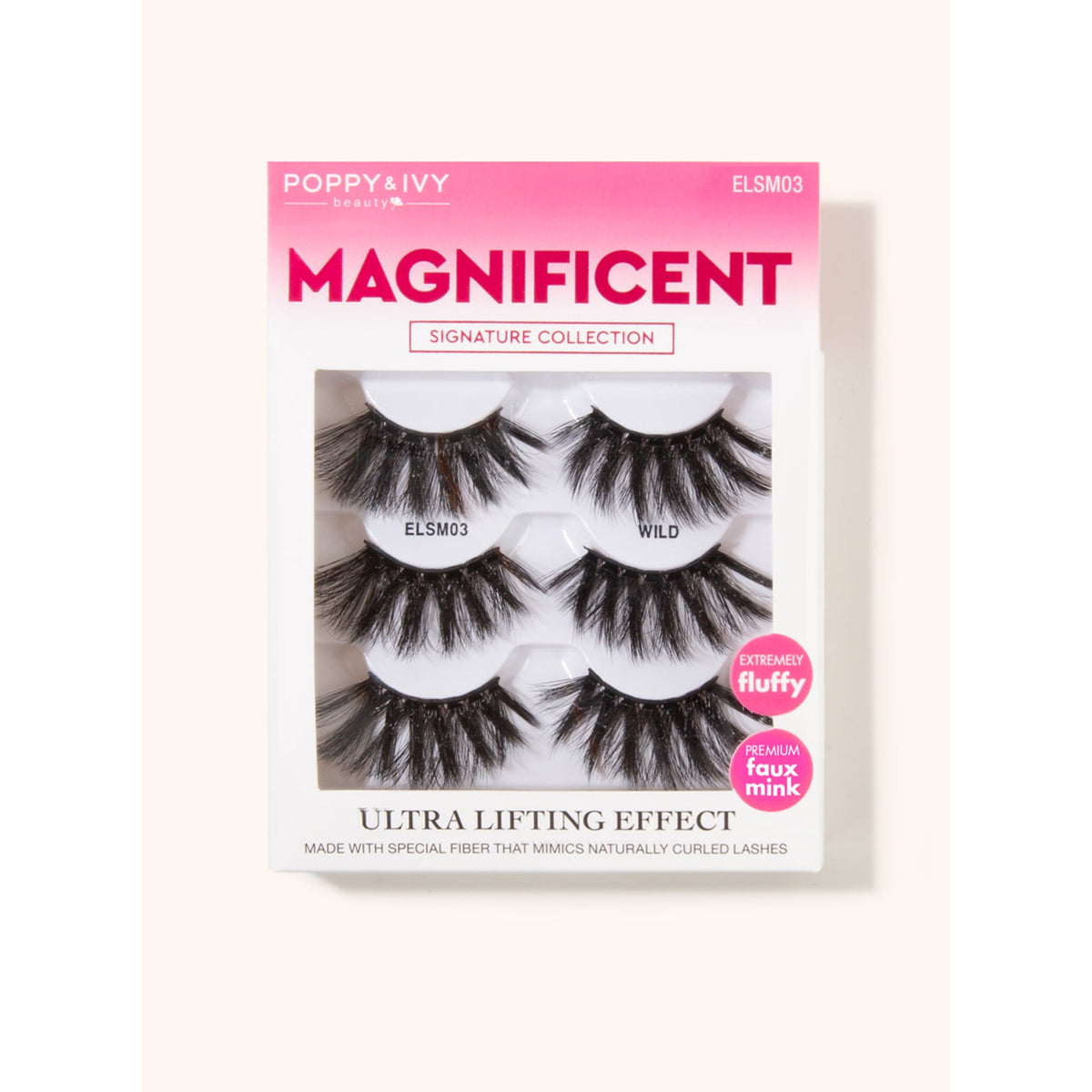 Poppy & Ivy Magnificent 10D Lash Multipack — Wild (ELSM03)