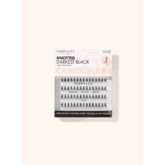 Poppy & Ivy Camouflare Knotted Individual Lash — Medium (ELIL16)