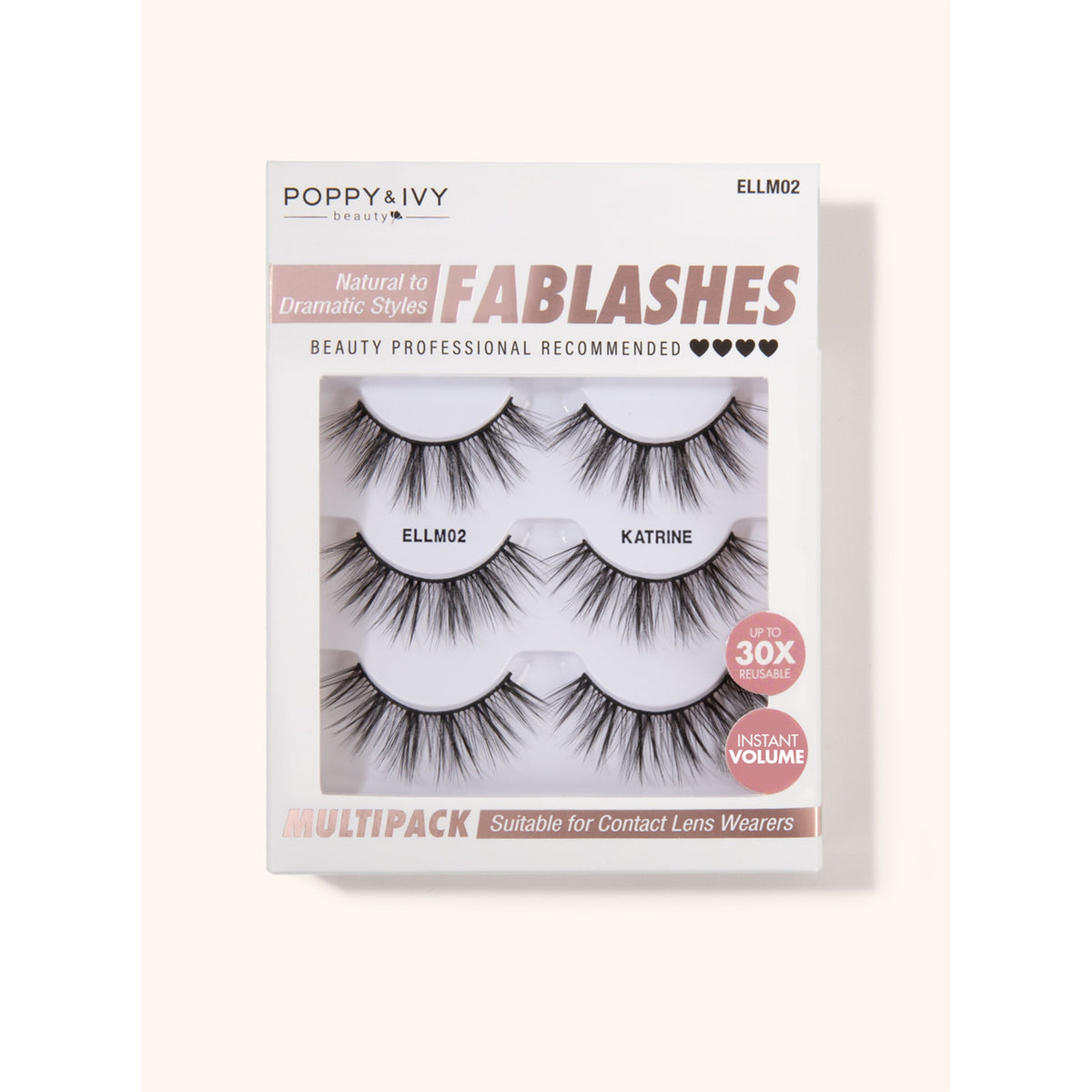 Poppy & Ivy Fablashes Multipack — Katrine (ELLM02)