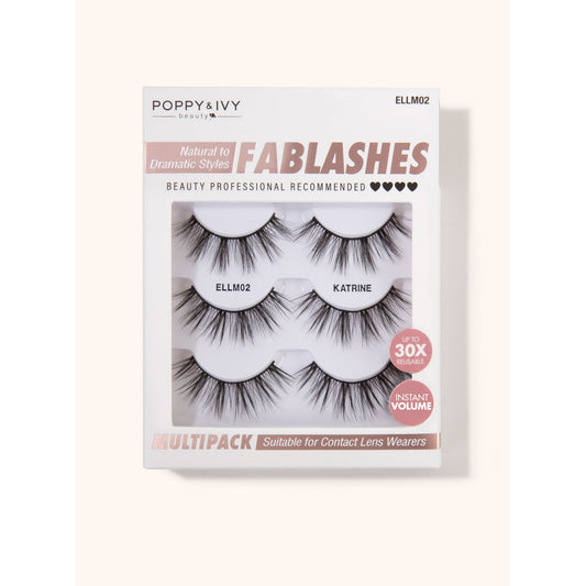 Poppy & Ivy Fablashes Multipack — Katrine (ELLM02)
