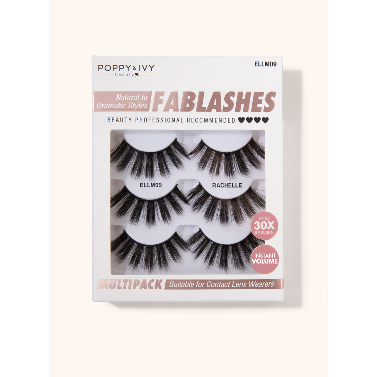 Poppy & Ivy Fablashes Multipack — Rachelle (ELLM09)