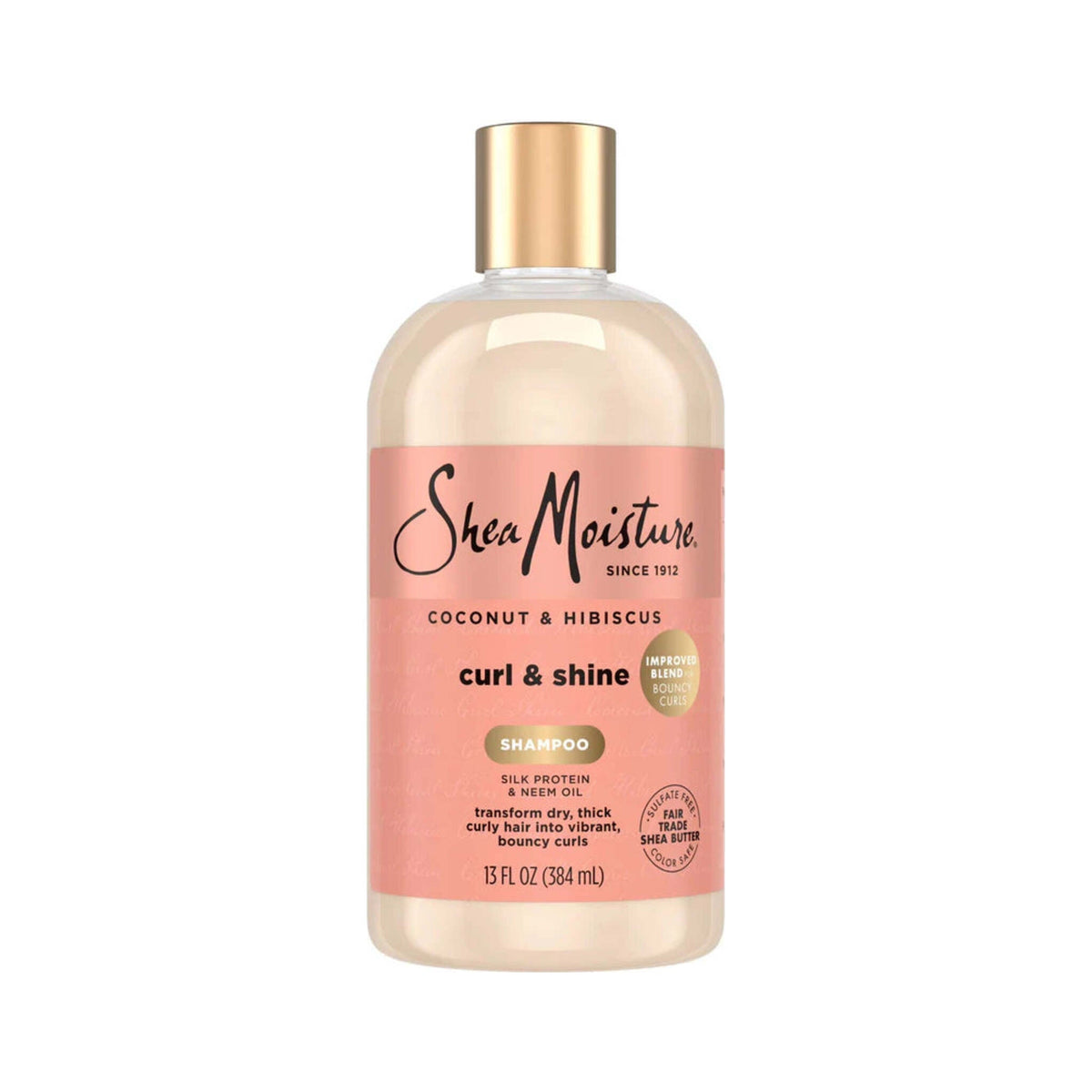 SheaMoisture Coconut & Hibiscus Curl & Shine Shampoo 13 oz