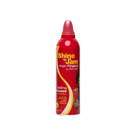 Shine 'n Jam Magic Fingers Setting Mousse 12 oz