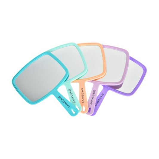 Spa Savvy Handheld Mirror in assorted frame colors, item 1201/48