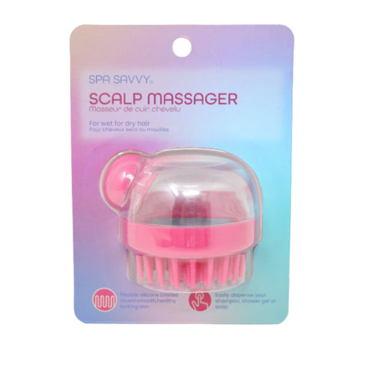 Spa Savvy Soap-Dispensing Scalp Massager 9041