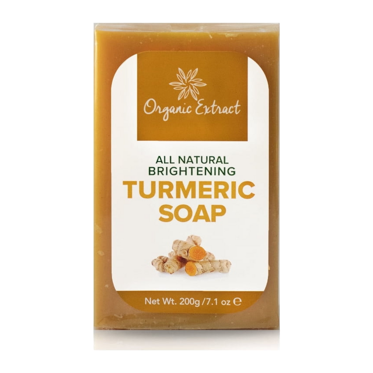 Organic Extract Turmeric Soap 200 g